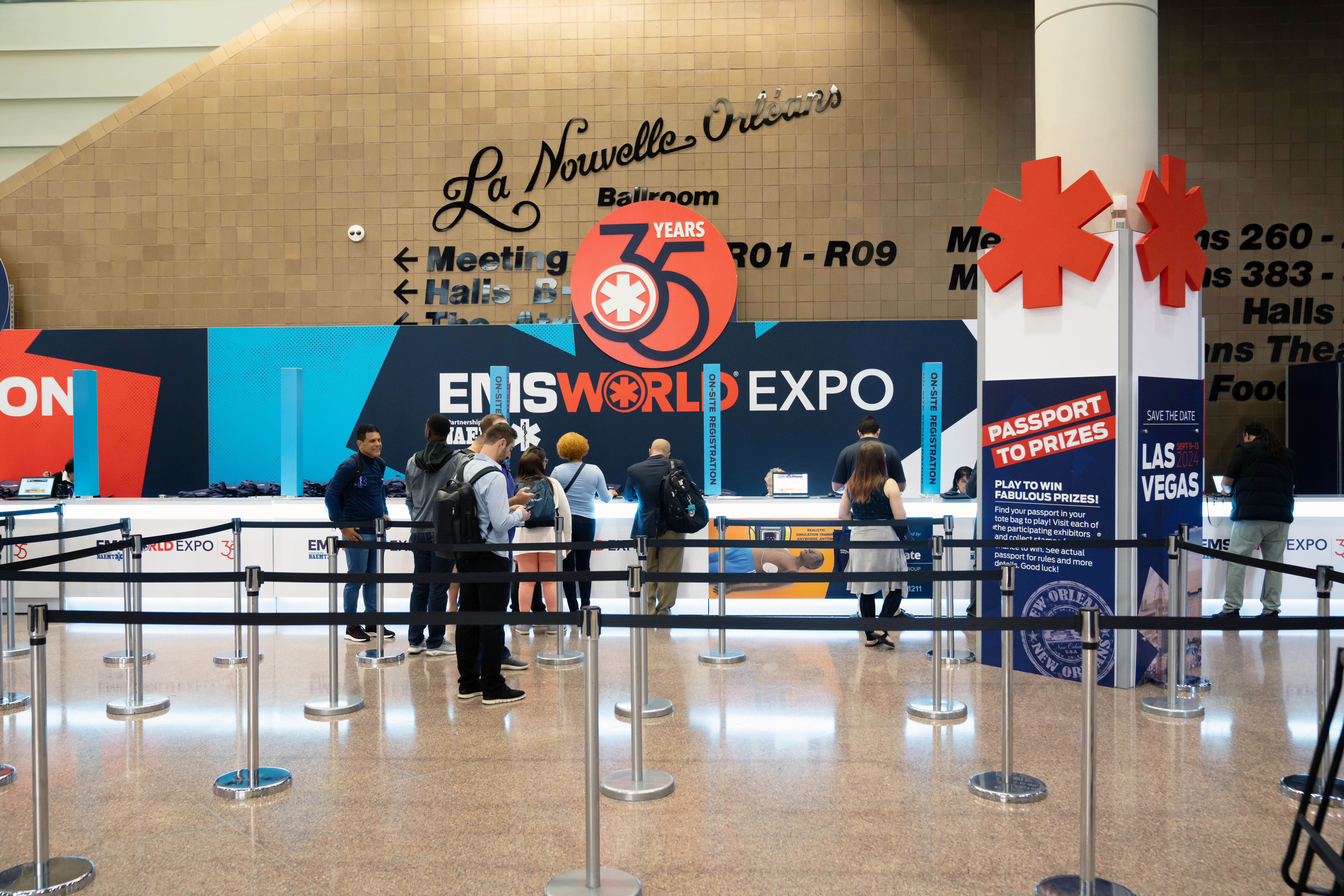 EMS World Expo registration environment